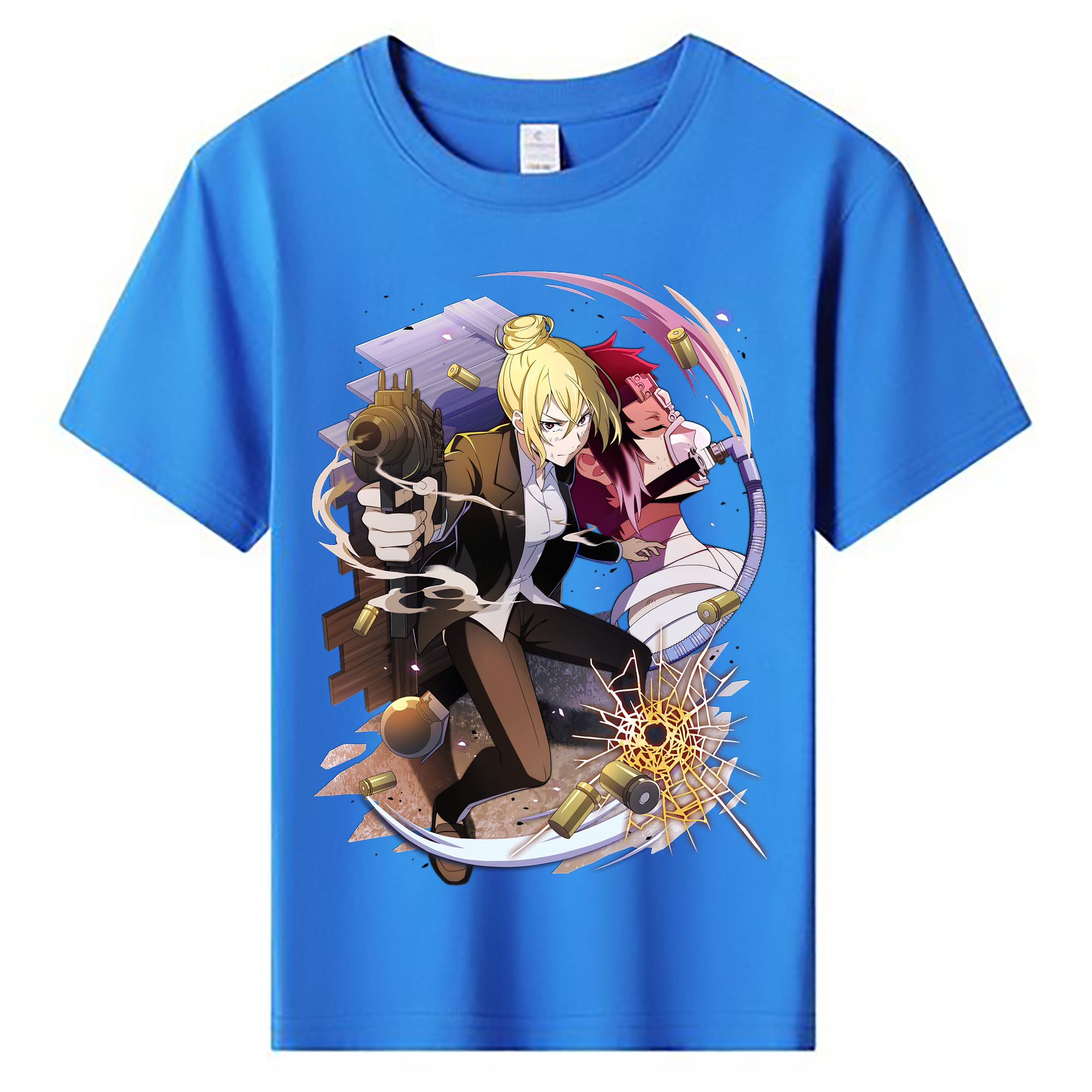 （画像用） 文豪ストレイドッグス Bungo Stray Dogs 綿100％キッズTシャツ（フロントプリント）